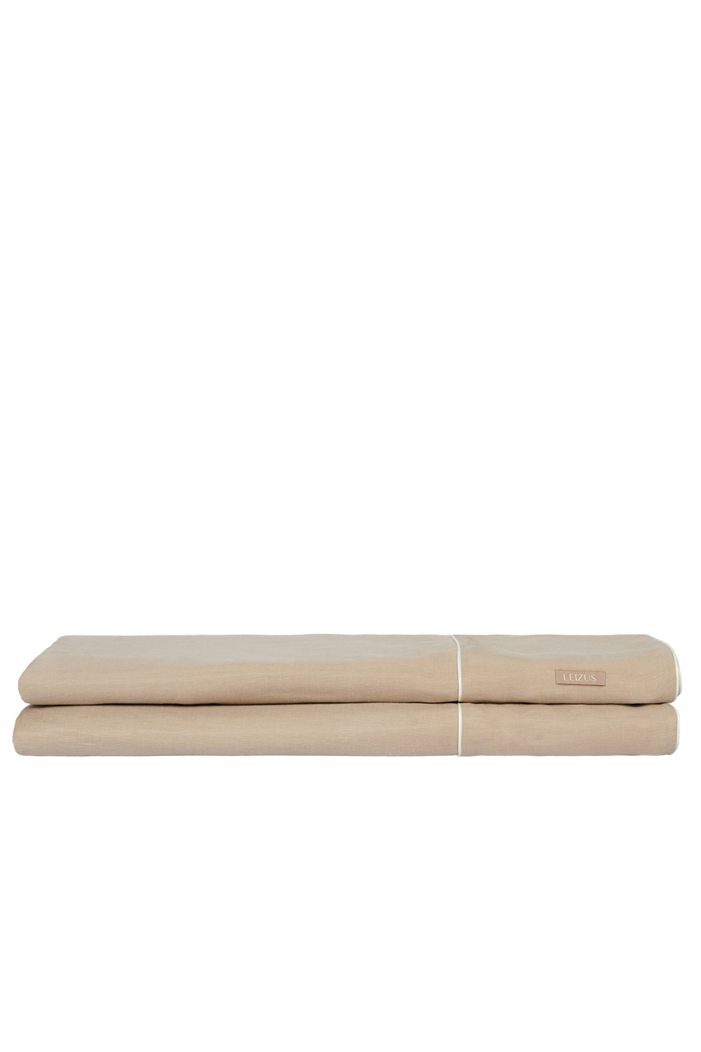 Gaia Camel Ecru Binding Bedding Set